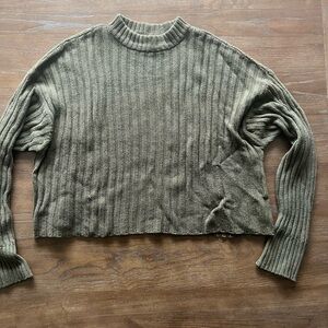Cropped sweater